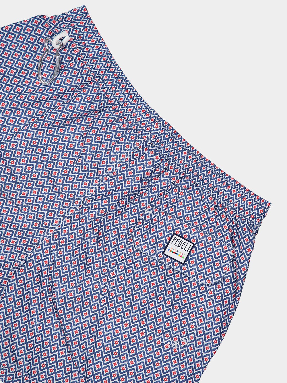 Madeira Swim Trunks with Gentleman Pattern