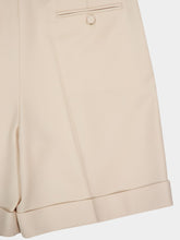 Valentino Garavani Butter Wool Gabardine Bermuda Shorts