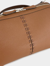 Fendi Brown Leather Selleria Siesta Small Bag