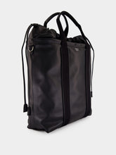 Fendi Black Flux Leather Shopping Bag