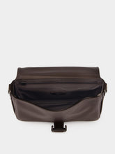 Fendi Brown Leather Flux Messenger Bag