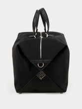 Fendi Black Lui 48 Pequin Nylon Duffle Bag