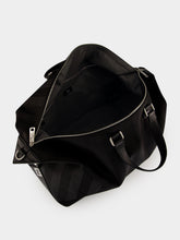 Fendi Black Lui 48 Pequin Nylon Duffle Bag