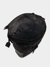 Fendi Black Flux Backpack in FF Nylon and Calf Leather