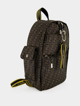 Fendi Brown FF Technical Fabric Backpack