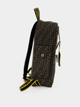 Fendi Brown FF Technical Fabric Backpack