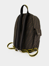 Fendi Brown FF Technical Fabric Backpack