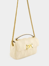 Valentino Garavani Butter White Quiltie Small Top Handle Bag