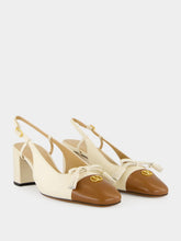Valentino Garavani Butter and Tobacco Valet Du Roi Pumps