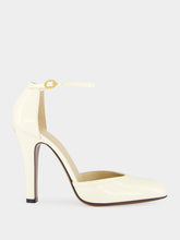 Valentino Garavani Ivory High-Heel Ankle Strap Sandals