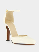 Valentino Garavani Ivory High-Heel Ankle Strap Sandals