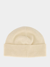 Valentino Garavani Cream Embroidered Wool Beanie