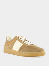 Valentino Garavani Khaki and Ivory Upvillage Low-Top Sneaker