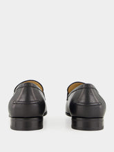 Valentino Garavani Black VLogo Signature Kidskin Loafers