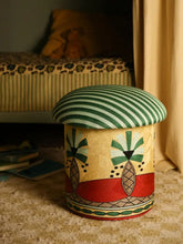 Doing Goods Paloma Palm Embroidered Stool