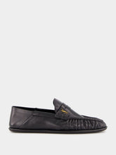Saint Laurent Black Le Loafer Penny Slippers