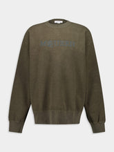 McQueen Green Logo Sweatshirt