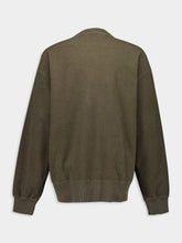 McQueen Green Logo Sweatshirt