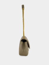 Saint Laurent Dark Strong Moss Loulou Small Matelassé Shoulder Bag