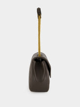 Saint Laurent Urban Grey Loulou Medium Matelassé Shoulder Bag