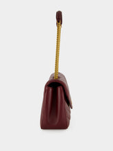 Saint Laurent Rouge Cabernet Loulou Medium Shoulder Bag