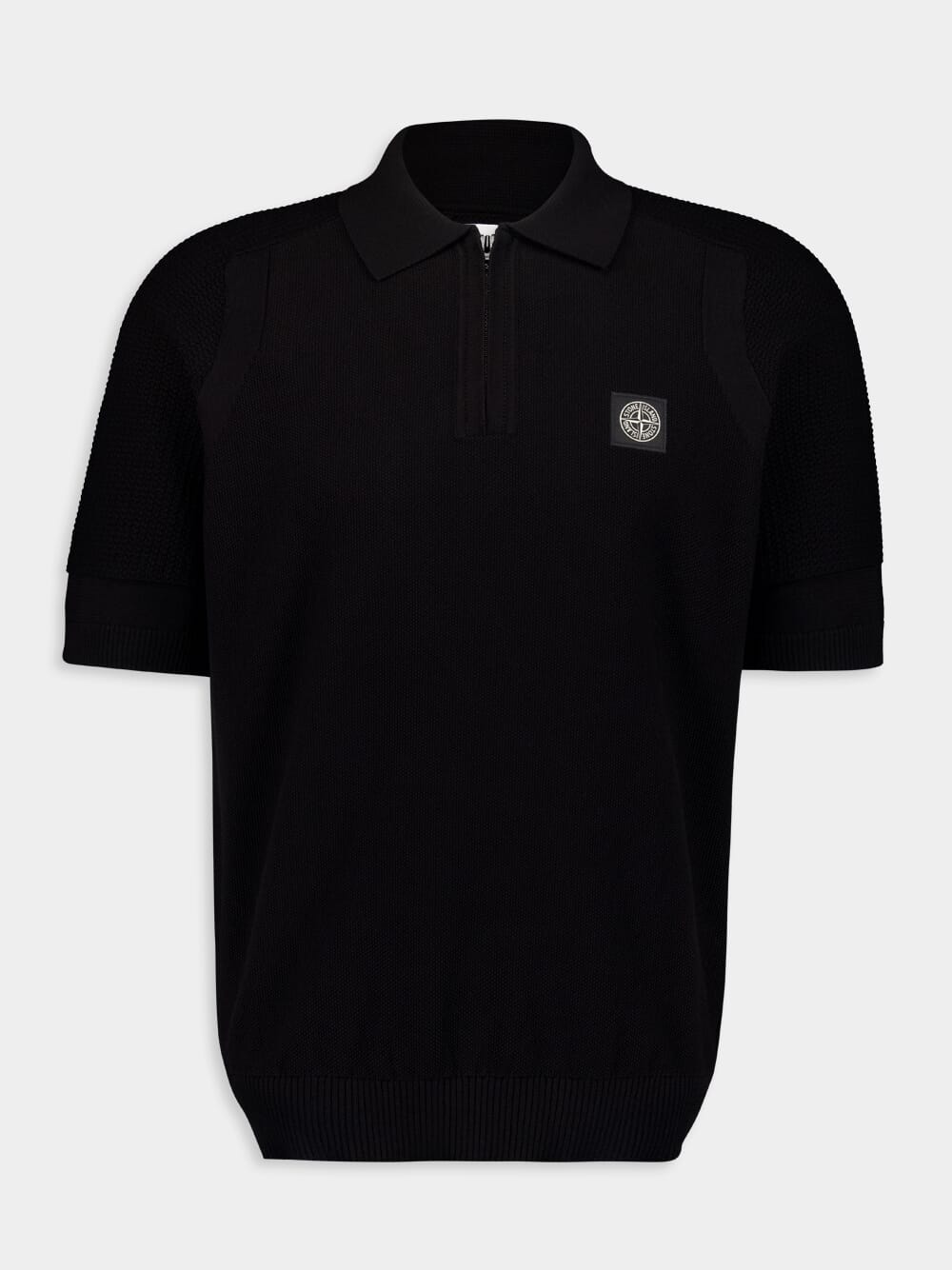 Black stone island polo hotsell