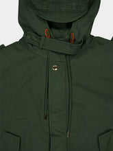 McQueen Green Hooded Jacket