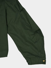 McQueen Green Hooded Jacket