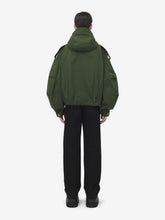 McQueen Green Hooded Jacket