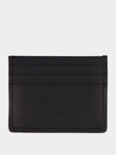 Ferragamo Brown and Black Woven Leather Card Holder