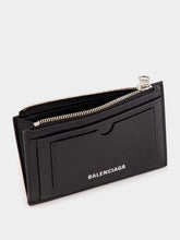 Balenciaga Black Superbusy Coin and Card Holder