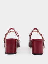 Gucci Rosso Ancora Patent Horsebit Pumps