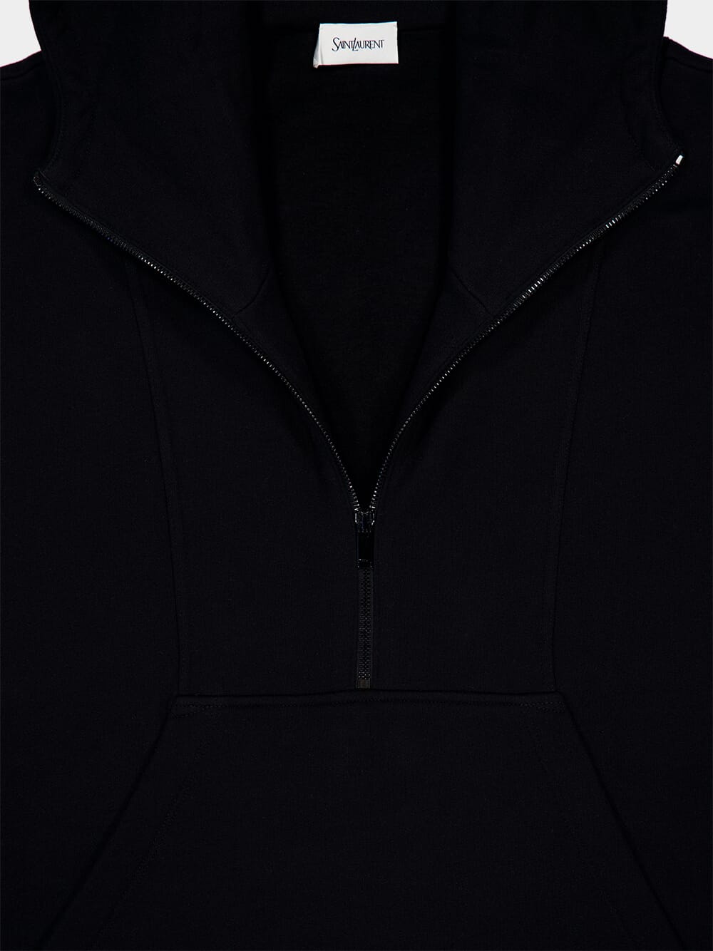 Black Half-Zip Hoodie