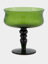 Bitossi Blue and Green Champagne Bowls Set of 6