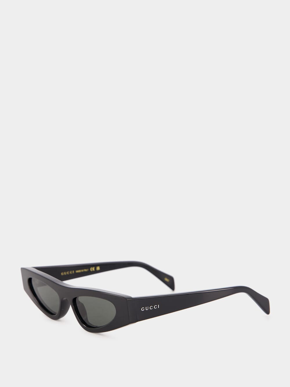 Black Cat-Eye Sunglasses