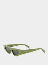Gucci Olive Green Cat-Eye Sunglasses
