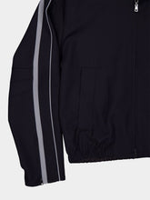 Gucci Dark Blue Embroidered Wool Twill Jacket