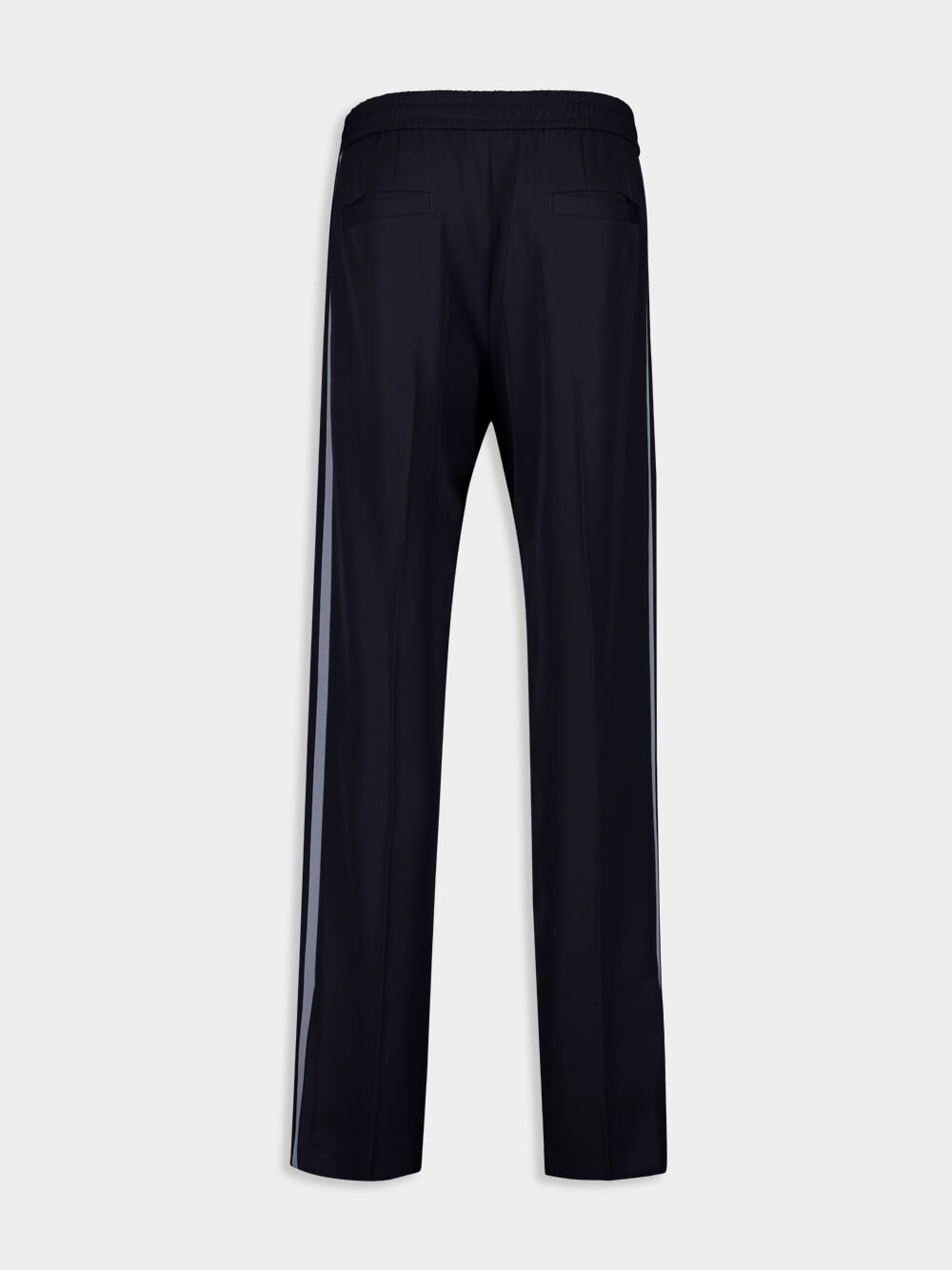 Dark Blue Wool Twill Pant