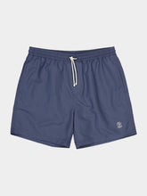 Brunello Cucinelli Denim Blue Nylon Swim Shorts