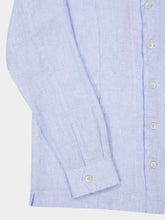 Brunello Cucinelli Cloud Blue Linen Shirt