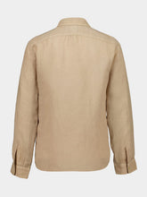 120% Lino Savana Linen Long-Sleeve Shirt
