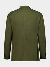Boglioli Khaki Green Cotton Blazer