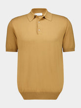 Boglioli Orange Cotton Regular Fit Polo