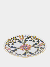 La DoubleJ Azzurro Mini Porcelain Plate with Gold Trim