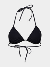 La DoubleJ Sanctuary Placée Black Lycra Bikini Top