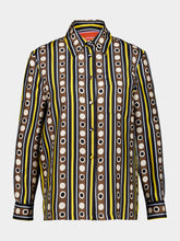 La DoubleJ Sanctuary Brown Silk Twill Boy Shirt