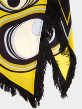 La DoubleJ Sanctuary Placée Gold Silk Voile Scarf Dress