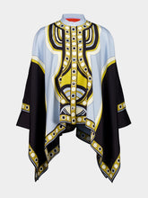 La DoubleJ Sanctuary Placée Light Blue Silk Twill Foulard Shirt