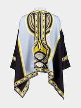 La DoubleJ Sanctuary Placée Light Blue Silk Twill Foulard Shirt