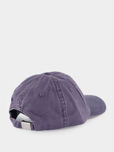 Stone Island Blue Grey Cotton Baseball Cap